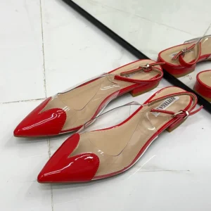 Primi Tacchi Amore - Scarpe Donna Bassa Cinturino Casual Rossa ROSSO Hot