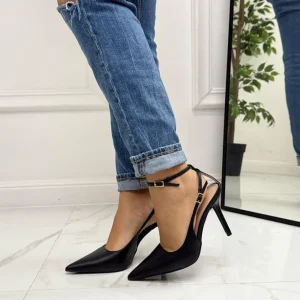 Primi Tacchi Anais - Décolleté Donna Tacco Spillo Punta Elegante Nero Clearance