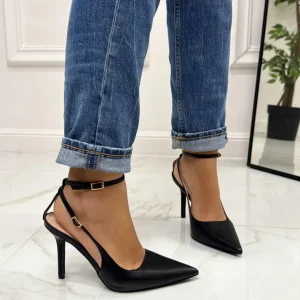 Primi Tacchi Anais - Décolleté Donna Tacco Spillo Punta Elegante Nero Clearance