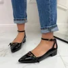 Primi Tacchi Ariane - Décolleté Donna Punta Tacco Basso Quadrato NERO Clearance