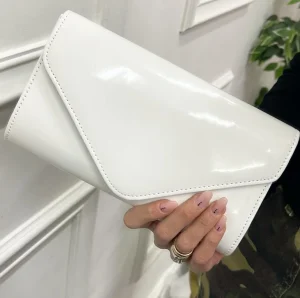 Primi Tacchi Bahamas - Pochette Borsa Donna Rigida Vernice Clip Tracolla Elegante N Clearance