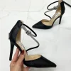 Primi Tacchi Bertha - Décolleté Donna Tacco Spillo Punta Nero Hot