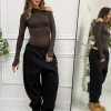 Primi Tacchi Body Olivia Marrone Outlet