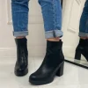 Primi Tacchi Dalila - Stivaletto Donna Scarpa Tacco Quadrato Casual Comodo NERO New