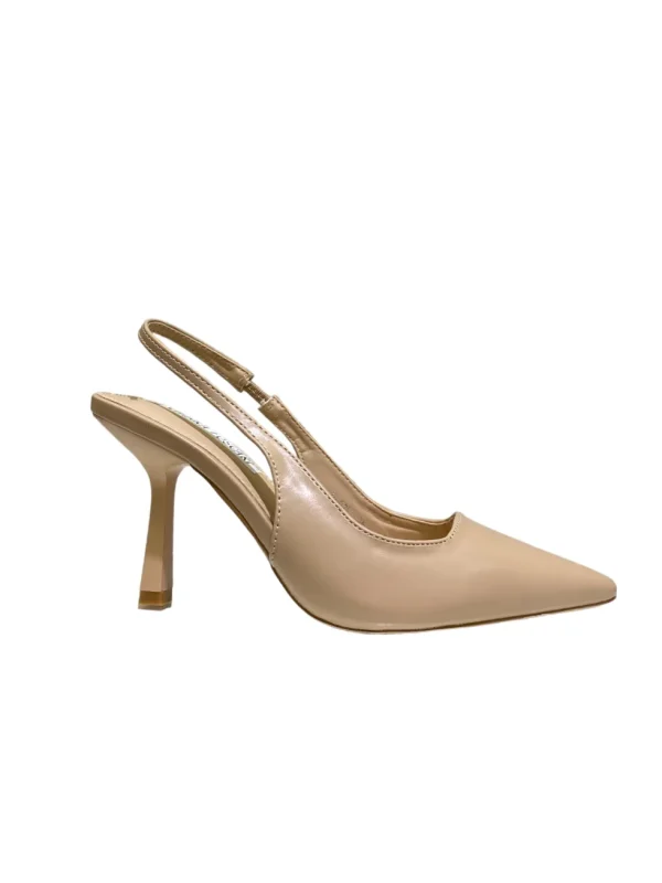 Primi Tacchi Deni - Décolleté Donna Tacco Spillo Punta Beige New