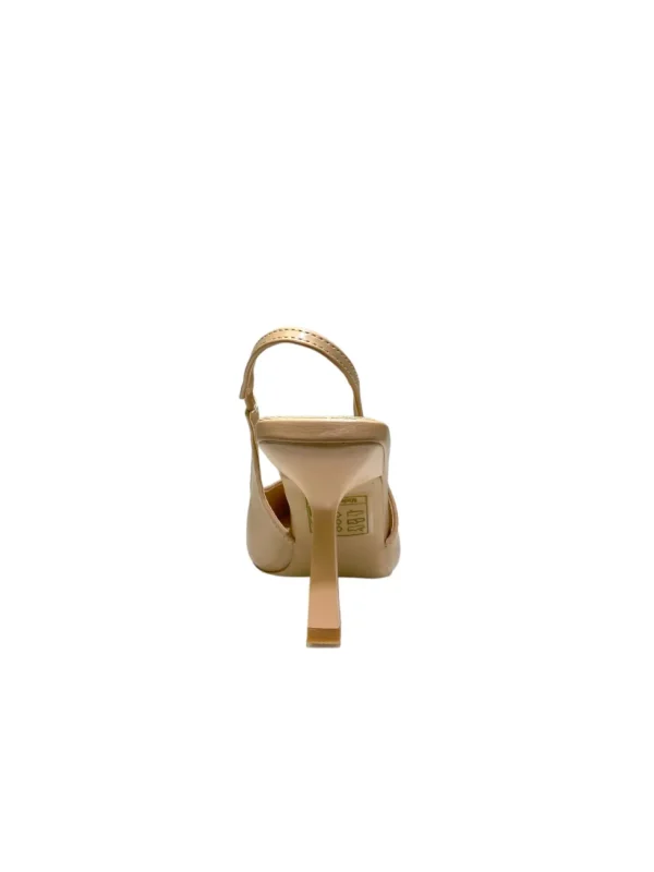 Primi Tacchi Deni - Décolleté Donna Tacco Spillo Punta Beige New