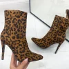 Primi Tacchi Fabienne - Stivaletto Donna Punta Tacco Alto Leopardato Online