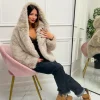 Primi Tacchi Fox - Eco Pelliccia Beige Sale