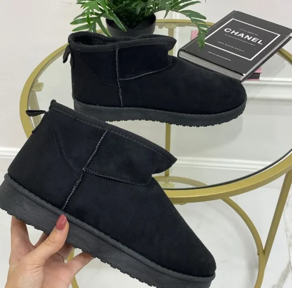 Primi Tacchi Ginevra - Stivaletto Eskimo Boots Comodo Nero New