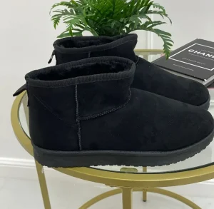 Primi Tacchi Ginevra - Stivaletto Eskimo Boots Comodo Nero New