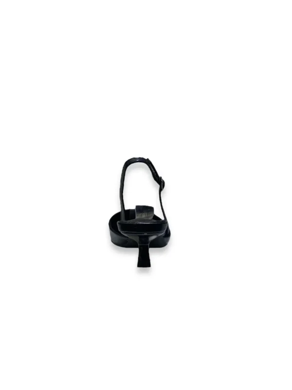 Primi Tacchi Iride - Decolletè Donna Punta Scarpa Tacco Basso Nero Sale