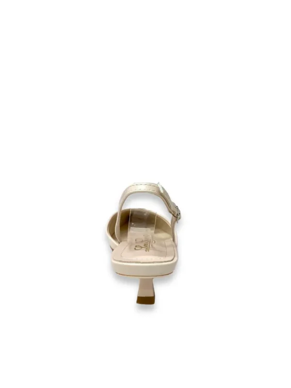 Primi Tacchi Iride - Decolletè Donna Punta Scarpa Tacco Basso BEIGE Fashion
