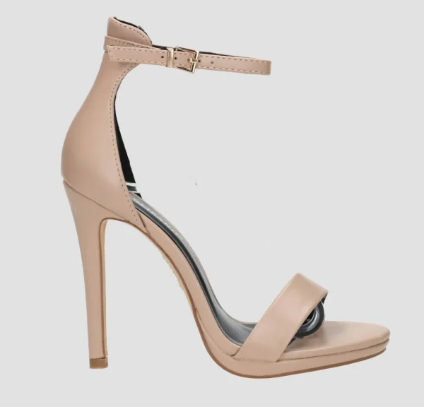Primi Tacchi Karem - Sandali Donna Tacco Spillo Con Cinturino Alla Caviglia Nude Sale