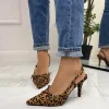 Primi Tacchi Karol - Décolleté Donna Tacco Spillo Punta Elegante LEOPARDATO Sale
