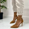 Primi Tacchi Kenza - Décolleté Donna Tacco Spillo Punta Cuoio Clearance