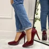 Primi Tacchi Kyliee - Décolleté Donna Punta Tacco Spillo Bordeaux Hot