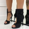 Primi Tacchi Madyson - Scarpa con Tacco Alto Strass Nero Online