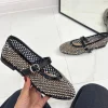 Primi Tacchi Marina - Scarpe Donna Ballerine Casual Strass Nere Online
