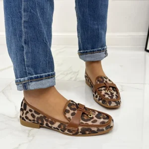 Primi Tacchi Matilde - Mocassino Donna Scarpa Casual Trasparente MARRONE Best