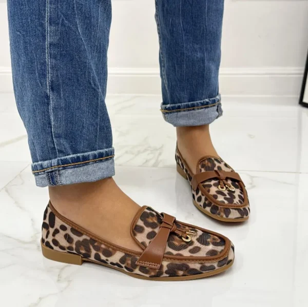 Primi Tacchi Matilde - Mocassino Donna Scarpa Casual Trasparente MARRONE Best
