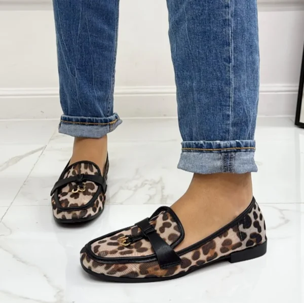 Primi Tacchi Matilde - Mocassino Donna Scarpa Casual Trasparente NERO Outlet