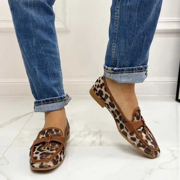 Primi Tacchi Matilde - Mocassino Donna Scarpa Casual Trasparente MARRONE Best