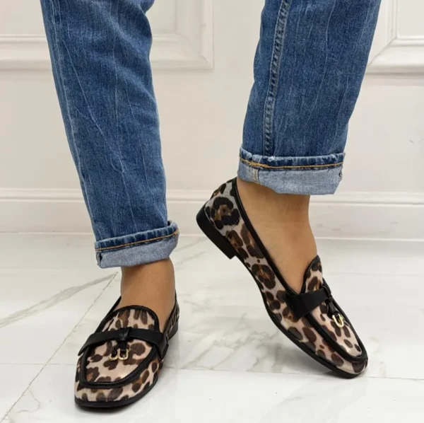 Primi Tacchi Matilde - Mocassino Donna Scarpa Casual Trasparente NERO Outlet