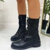 Primi Tacchi Michelle - Stivaletti Donna Scarpe Lacci Nero Online