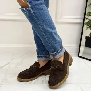 Primi Tacchi Oriana - Mocassino Donna Scarpa Casual Marrone New
