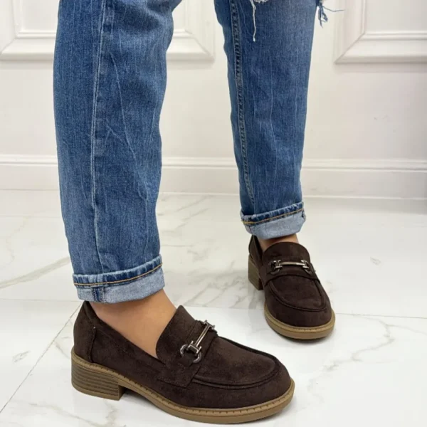 Primi Tacchi Oriana - Mocassino Donna Scarpa Casual Marrone New