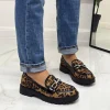 Primi Tacchi Perla - Mocassino Donna Scarpa Gioiello Casual Elegante Leopardato Ner Fashion