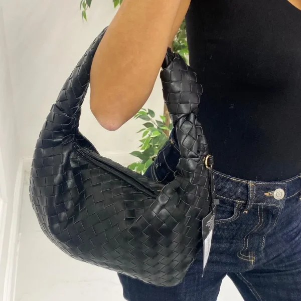 Primi Tacchi Praga - Borsa Donna Tracolla Nero Discount