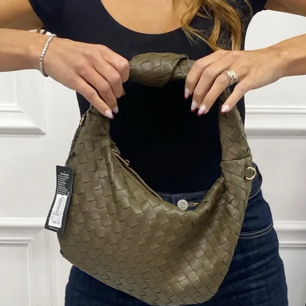 Primi Tacchi Praga - Borsa Donna Tracolla Verde Best