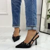 Primi Tacchi Rory - Décolleté Donna Tacco A Spillo Punta Elegante NERO Sale