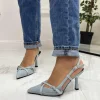 Primi Tacchi Rory - Décolleté Donna Tacco A Spillo Punta Elegante Jeans Discount