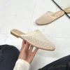 Primi Tacchi Shanti - Sabot Pantofolina Donna Punta Tallone Scoperto BEIGE Online