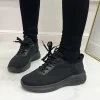 Primi Tacchi Sherlin - Sneakers Donna Lacci Comode Casual Nero Sale