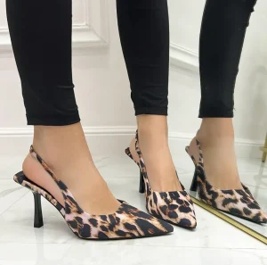 Primi Tacchi Shinta - Décolleté Donna Tacco Spillo Punta Leopardato Best