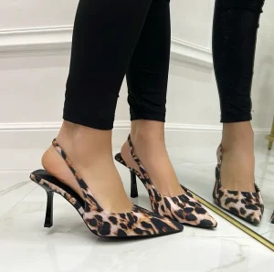 Primi Tacchi Shinta - Décolleté Donna Tacco Spillo Punta Leopardato Best
