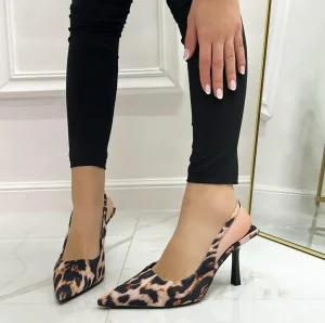 Primi Tacchi Shinta - Décolleté Donna Tacco Spillo Punta Leopardato Best