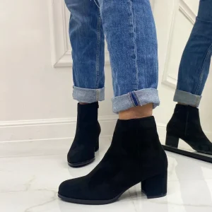 Primi Tacchi Silvie - Stivaletto Donna Punta Tacco Nero Hot