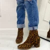 Primi Tacchi Silvie - Stivaletto Donna Punta Tacco Leopardato Online