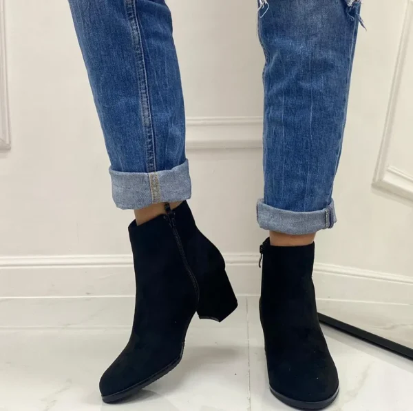 Primi Tacchi Silvie - Stivaletto Donna Punta Tacco Nero Hot