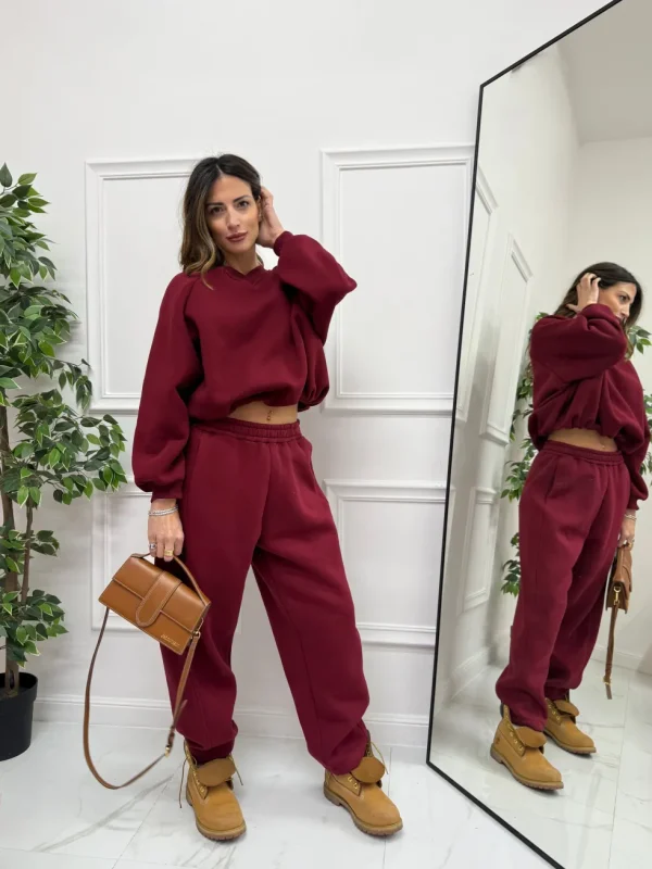 Primi Tacchi Tuta Elisa Bordeaux Fashion