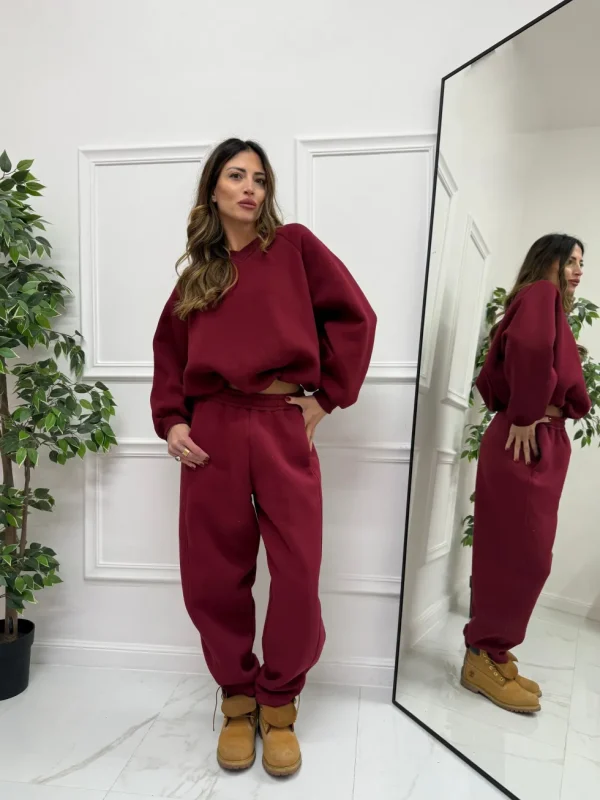 Primi Tacchi Tuta Elisa Bordeaux Fashion