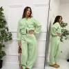 Primi Tacchi Tuta Ilary Verde Fashion