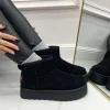 Primi Tacchi Yumi - Stivaletto Eskimo Boots Gomma Alta Nero Discount
